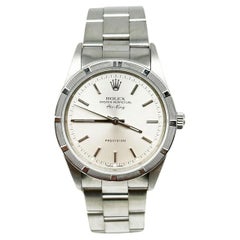 Rolex Air King 14010 Silver Dial Stainless Steel Box Paper 2003