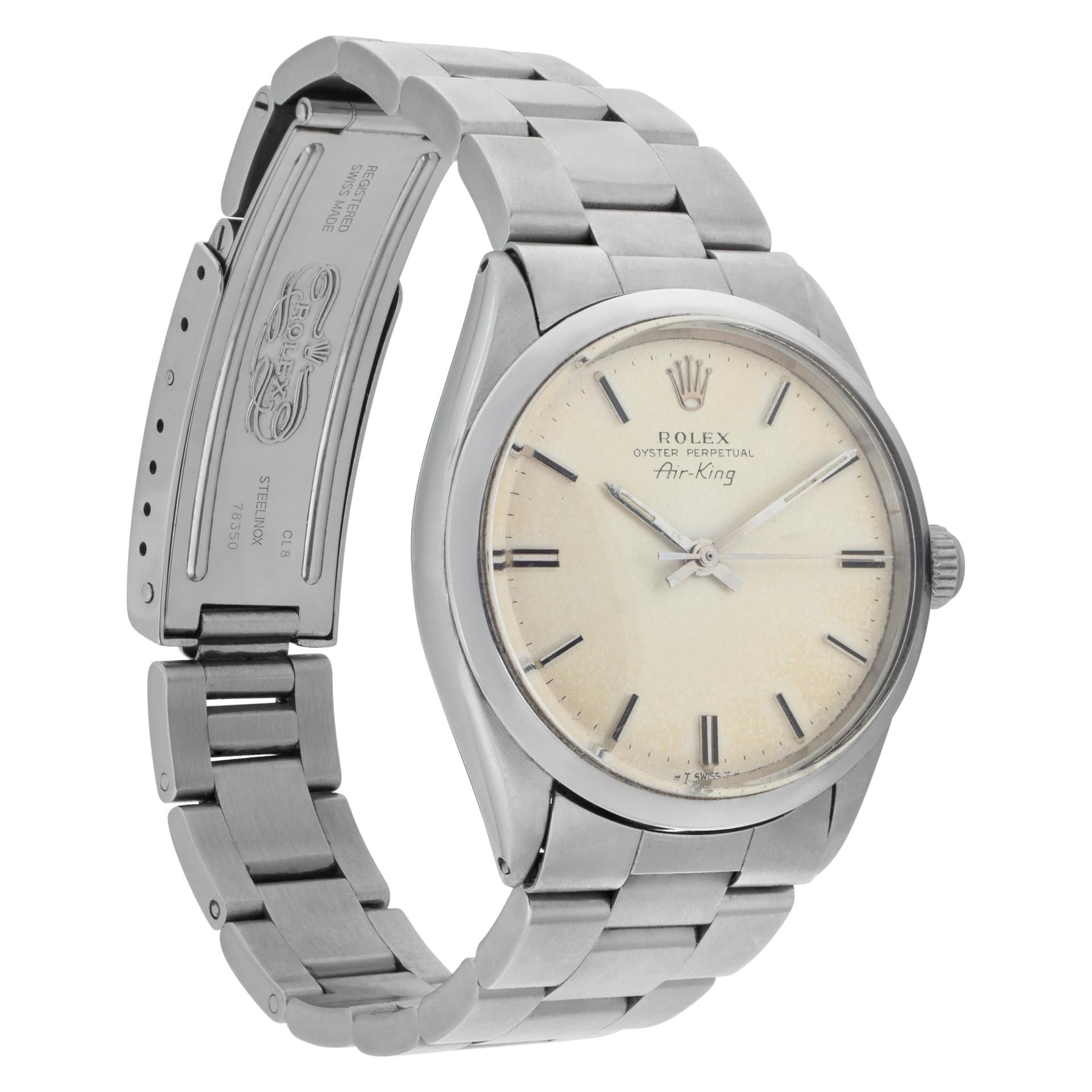 Rolex Air King 33mm 5500 In Excellent Condition In Surfside, FL