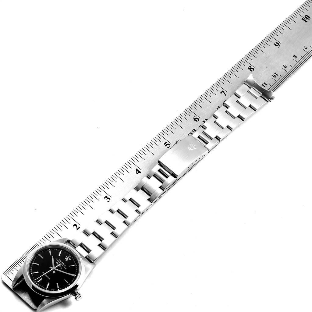 Rolex Air King 34 Black Dial Domed Bezel Men’s Watch 14000 5