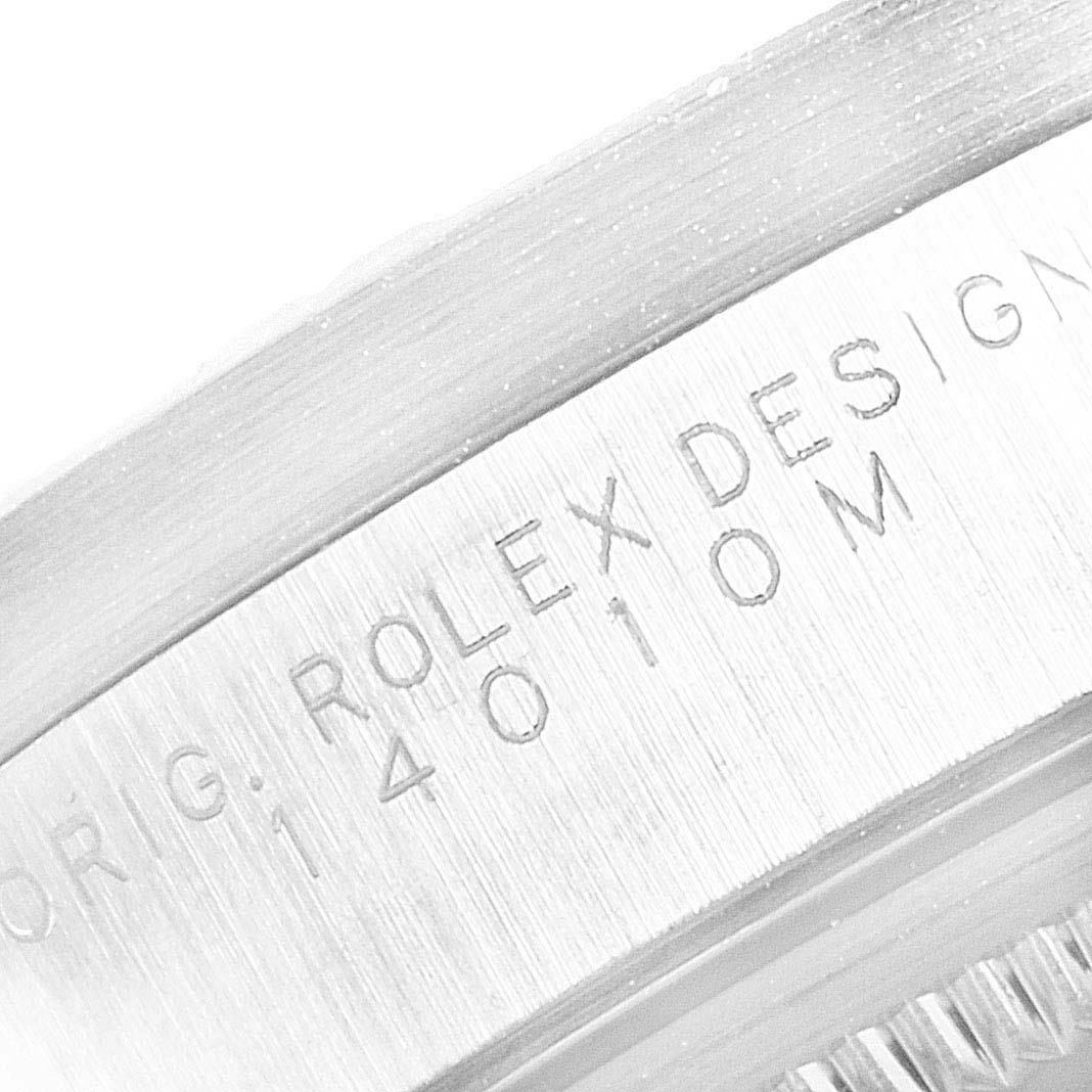 Rolex Air King 34 Black Dial Oyster Bracelet Steeel Men's Watch 14010 For Sale 4