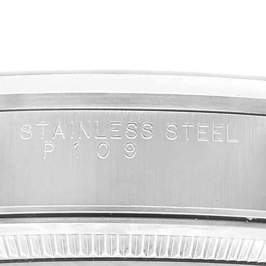 Rolex Air King Black Dial Smooth Bezel Steel Mens Watch 14000 1