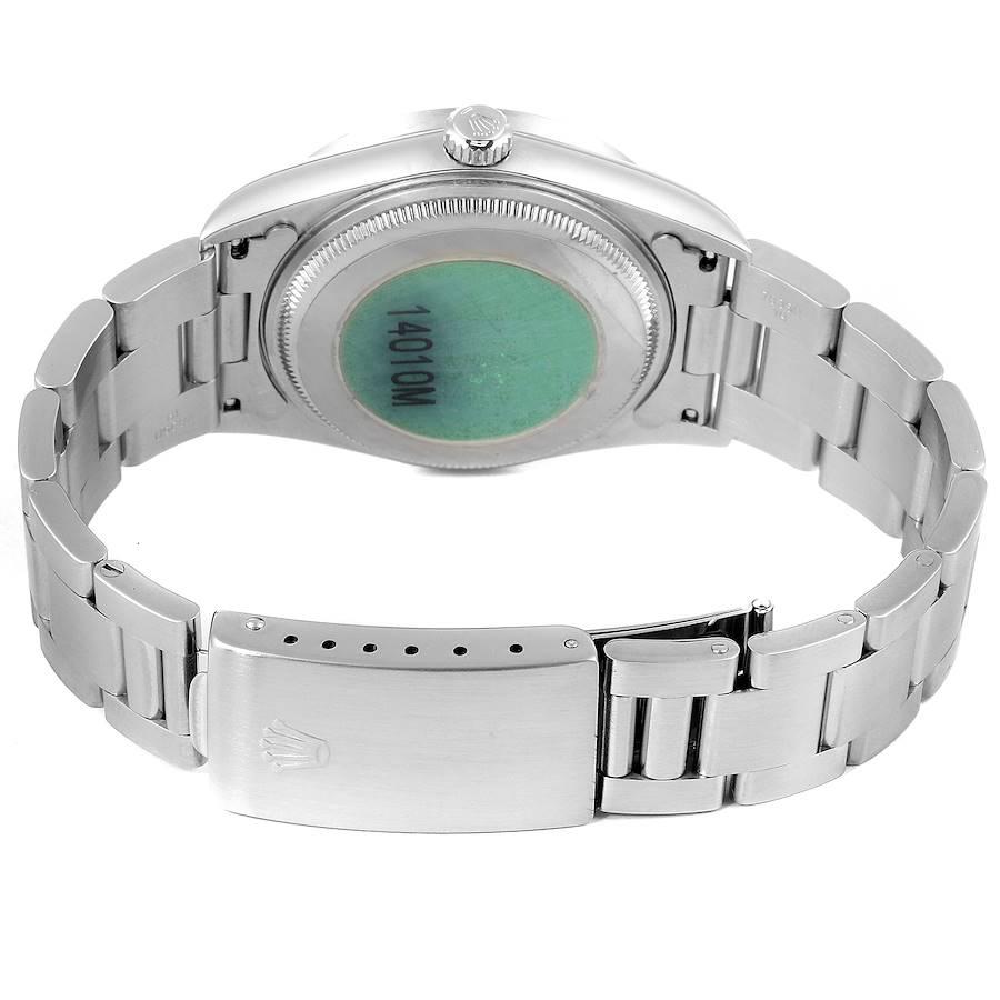 Rolex Air King Blue Dial Oyster Bracelet Men's Watch 14010 For Sale 6