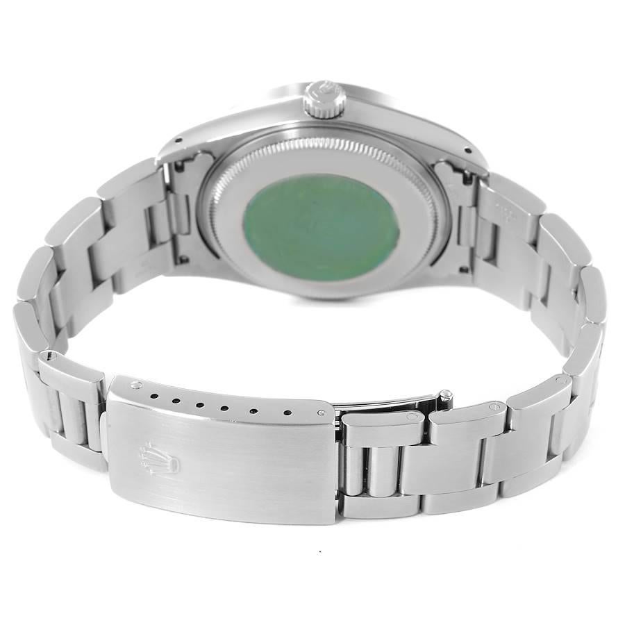 Rolex Air King Blue Dial Oyster Bracelet Mens Watch 14010 5