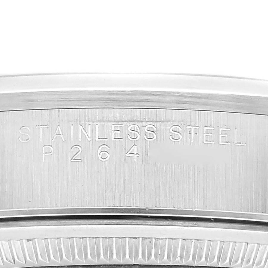 Men's Rolex Air King Salmon Dial Smooth Bezel Steel Mens Watch 14000