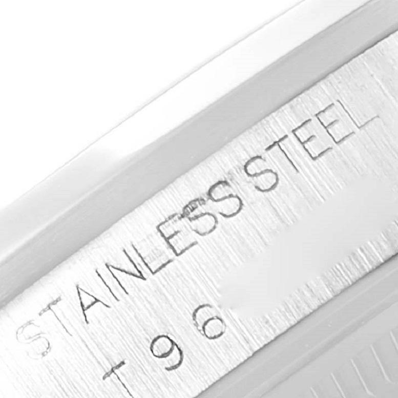 Rolex Air King 34mm Silver Dial Smooth Bezel Steel Mens Watch 14000 Box Papers 3