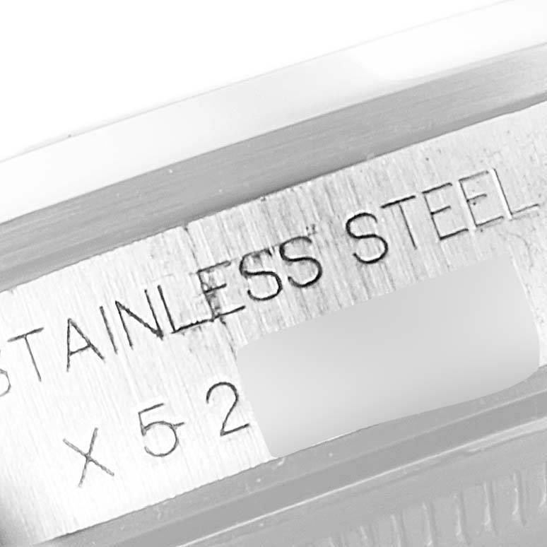 Rolex Air King Silber Zifferblatt Rauch Lünette Stahl Herrenuhr 14000 im Angebot 4