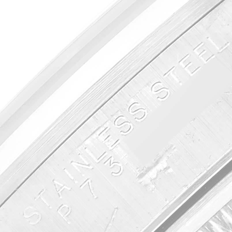 Rolex Air King 34mm Silver Dial Smooth Bezel Steel Mens Watch 14000 1