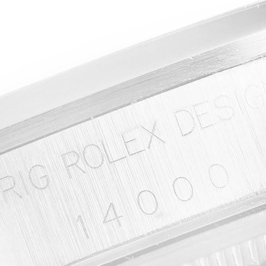 Rolex Air King White Dial Domed Bezel Men's Watch 14000 Box 2