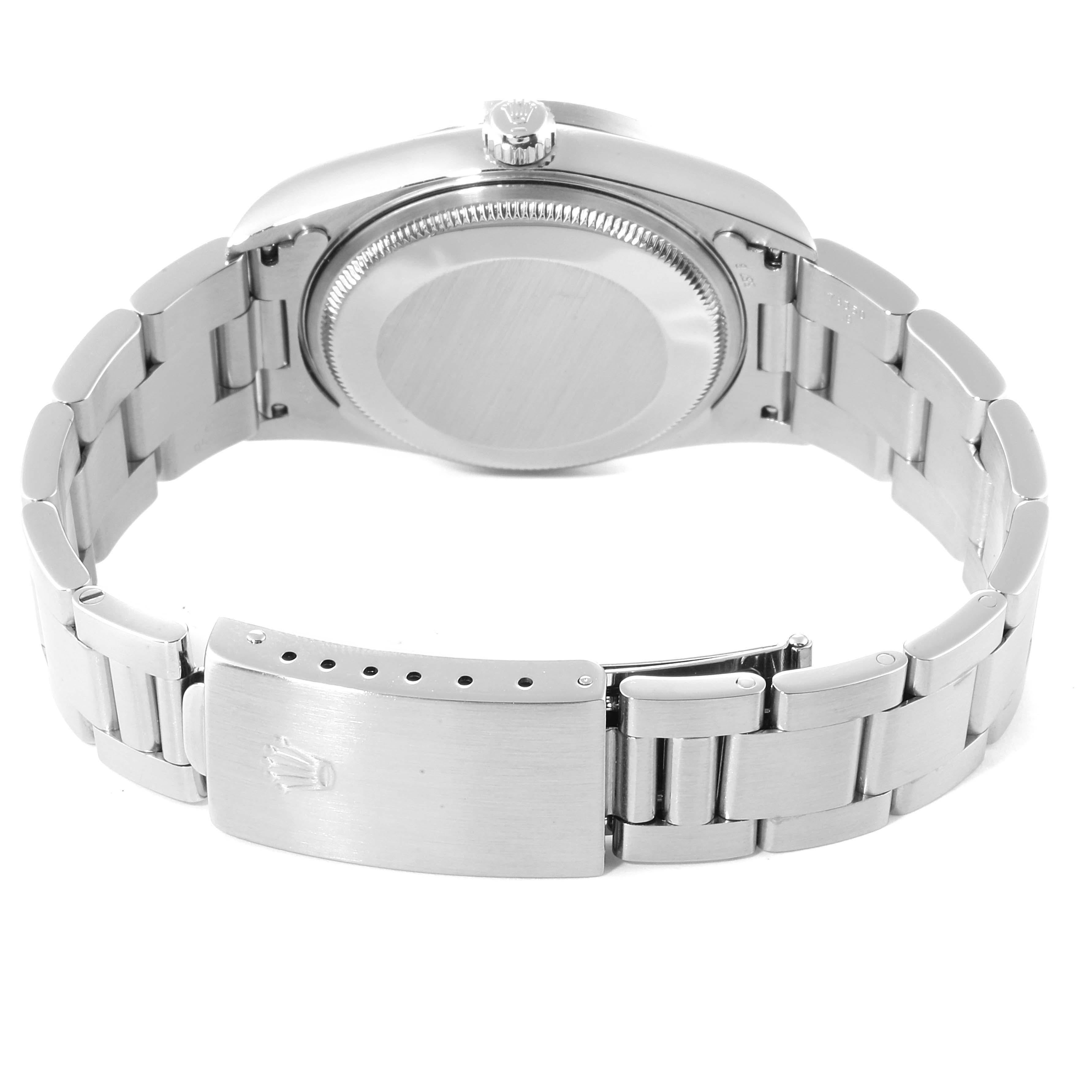 Rolex Air King White Dial Steel Men's Watch 14010 Box 6