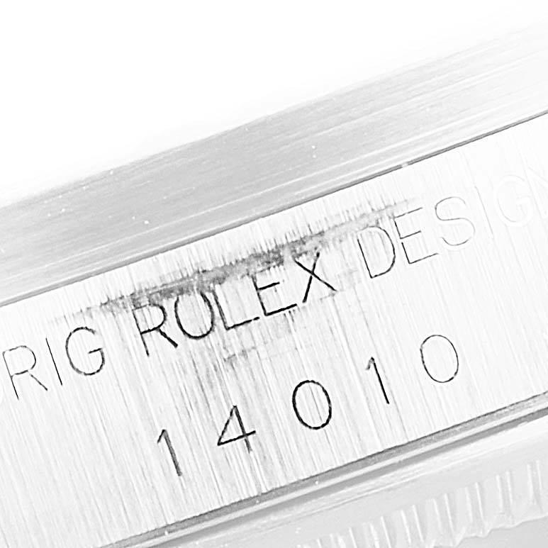 Rolex Air King White Dial Steel Men's Watch 14010 Box Papers For Sale 2