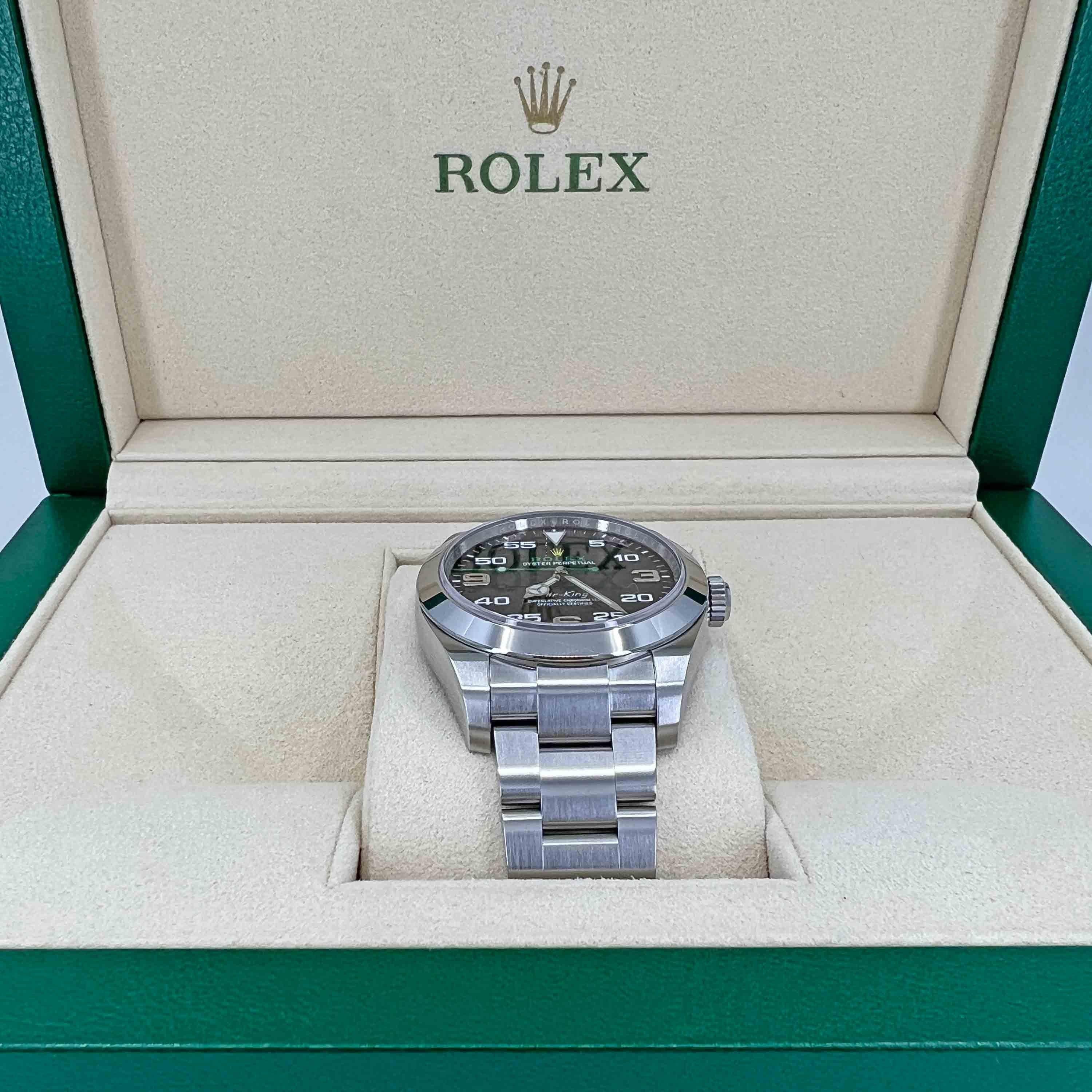 is the rolex air king discontinued