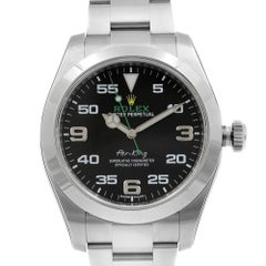 Rolex Air-King 40mm Stainless Steel Black Dial Automatic Men Watch 116900