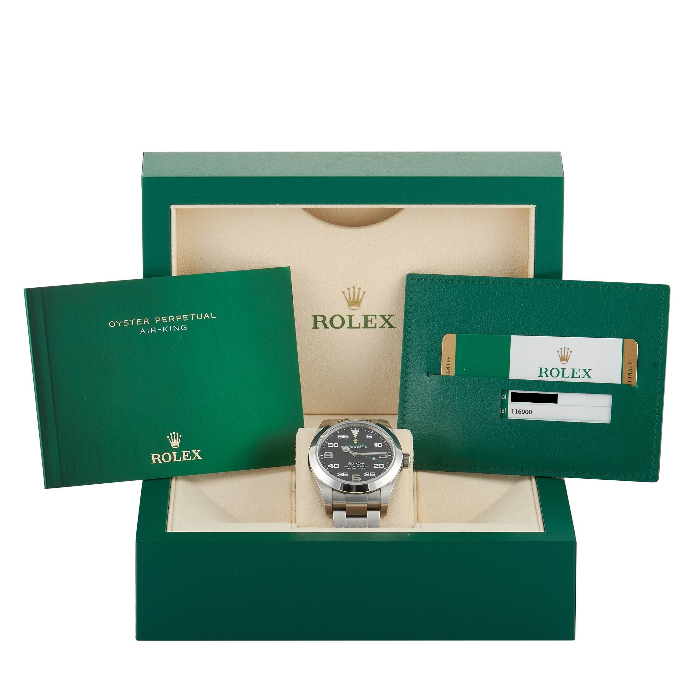 Rolex Air-King Watch 116900 1