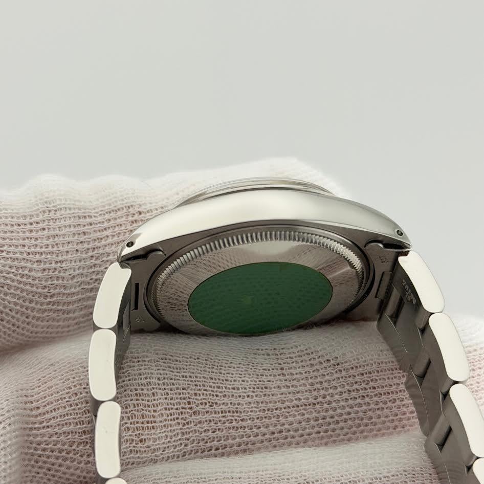 Rolex Air King 5500 34mm quadrante argento acciaio inossidabile 2