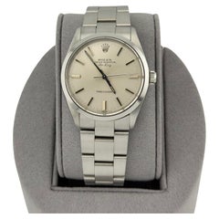 Rolex Air King 5500 34mm Silver Dial Stainless Steel