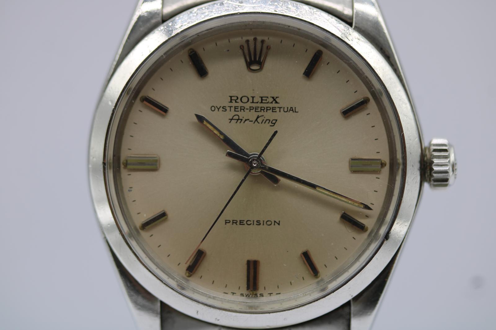 Rolex Air King 5500 For Sale 6