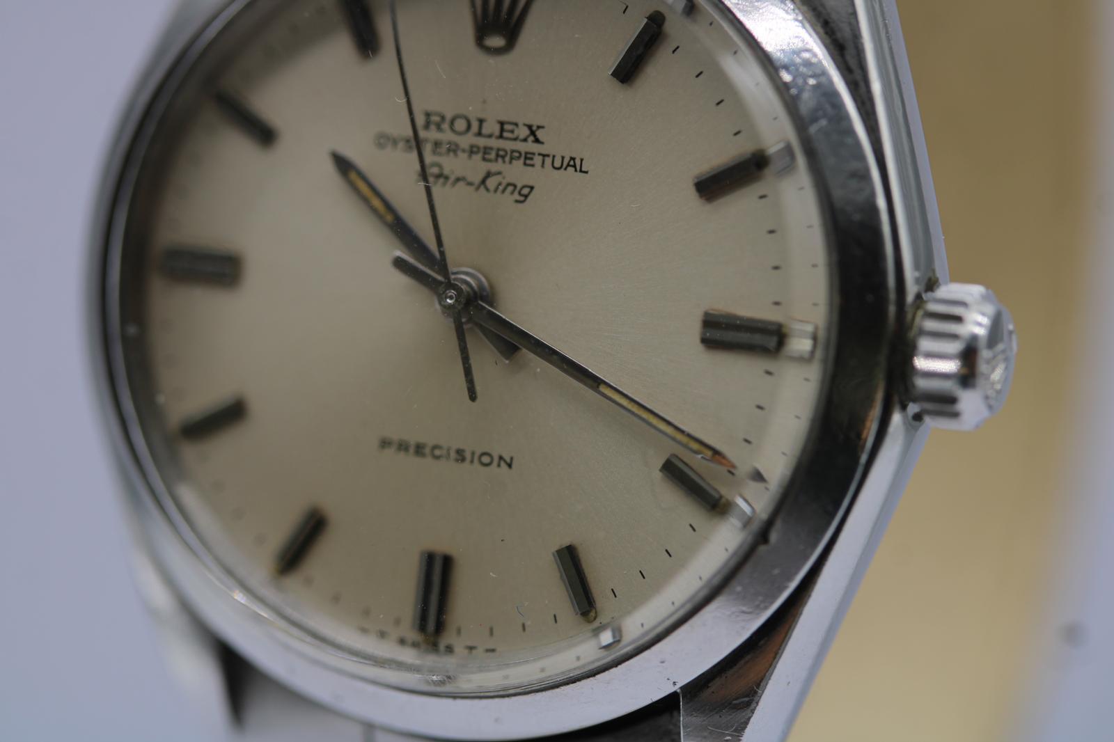 Rolex Air King 5500 For Sale 8