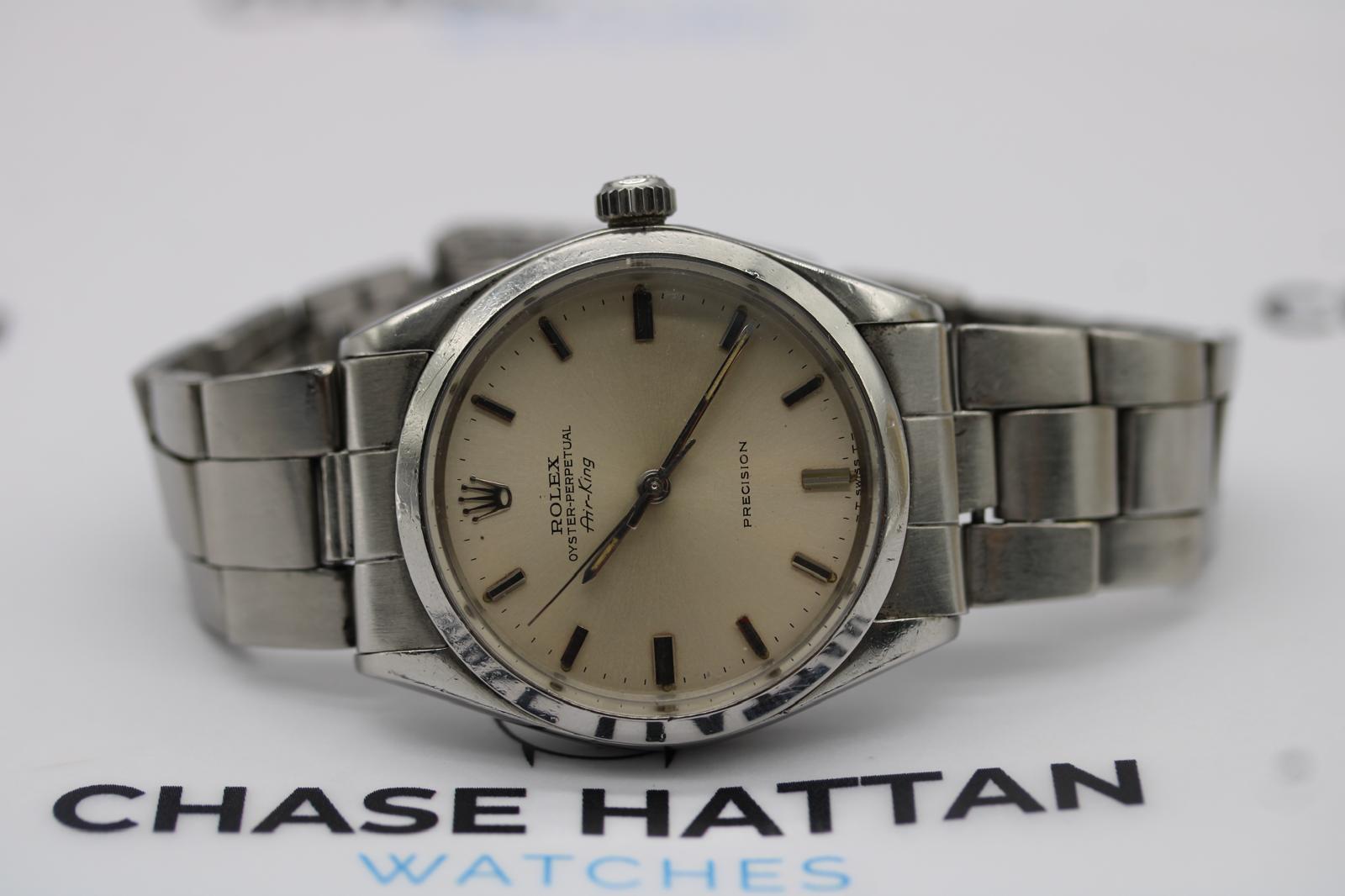 Rolex Air King 5500 For Sale 12