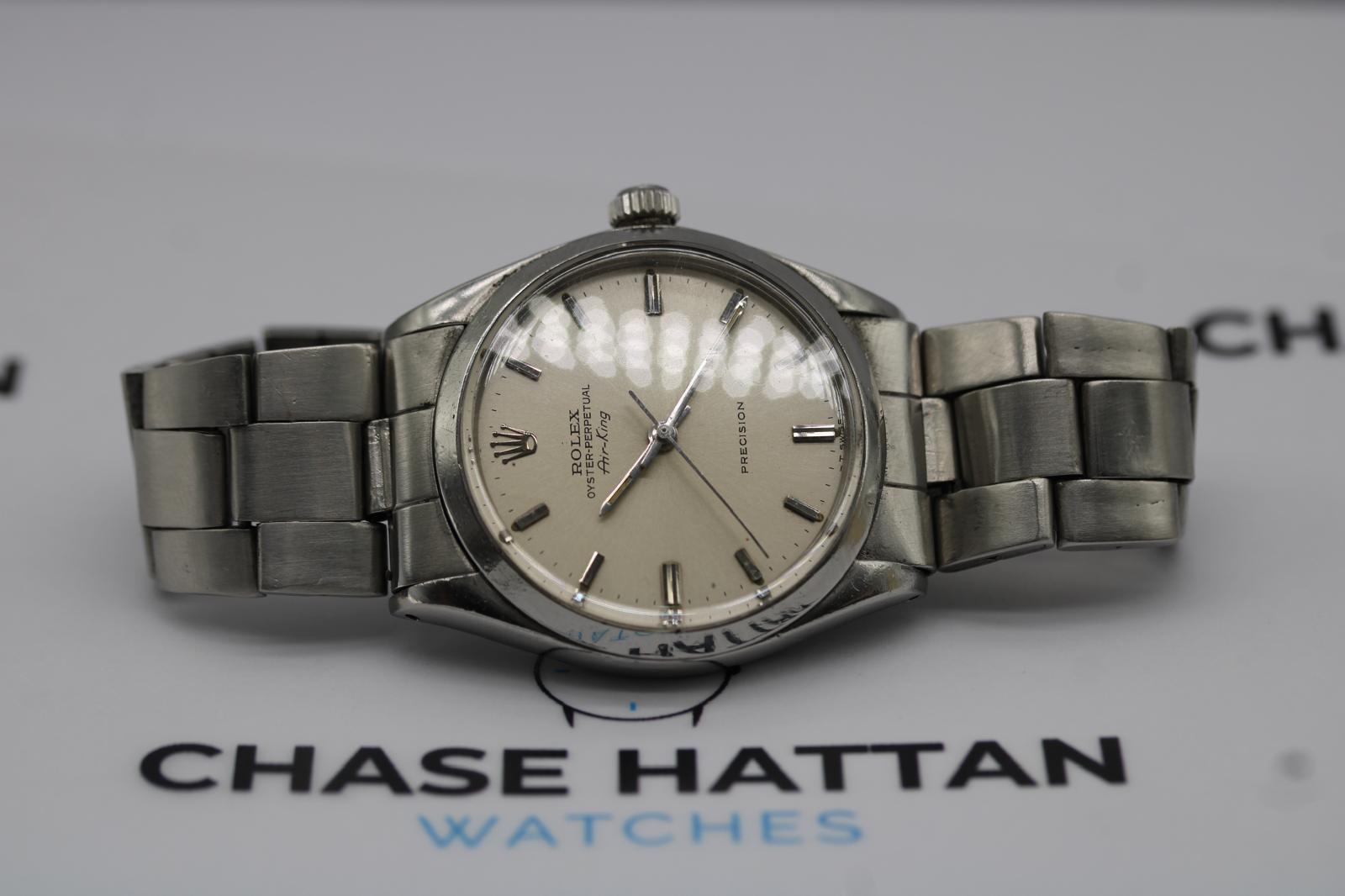 Rolex Air King 5500 For Sale 13