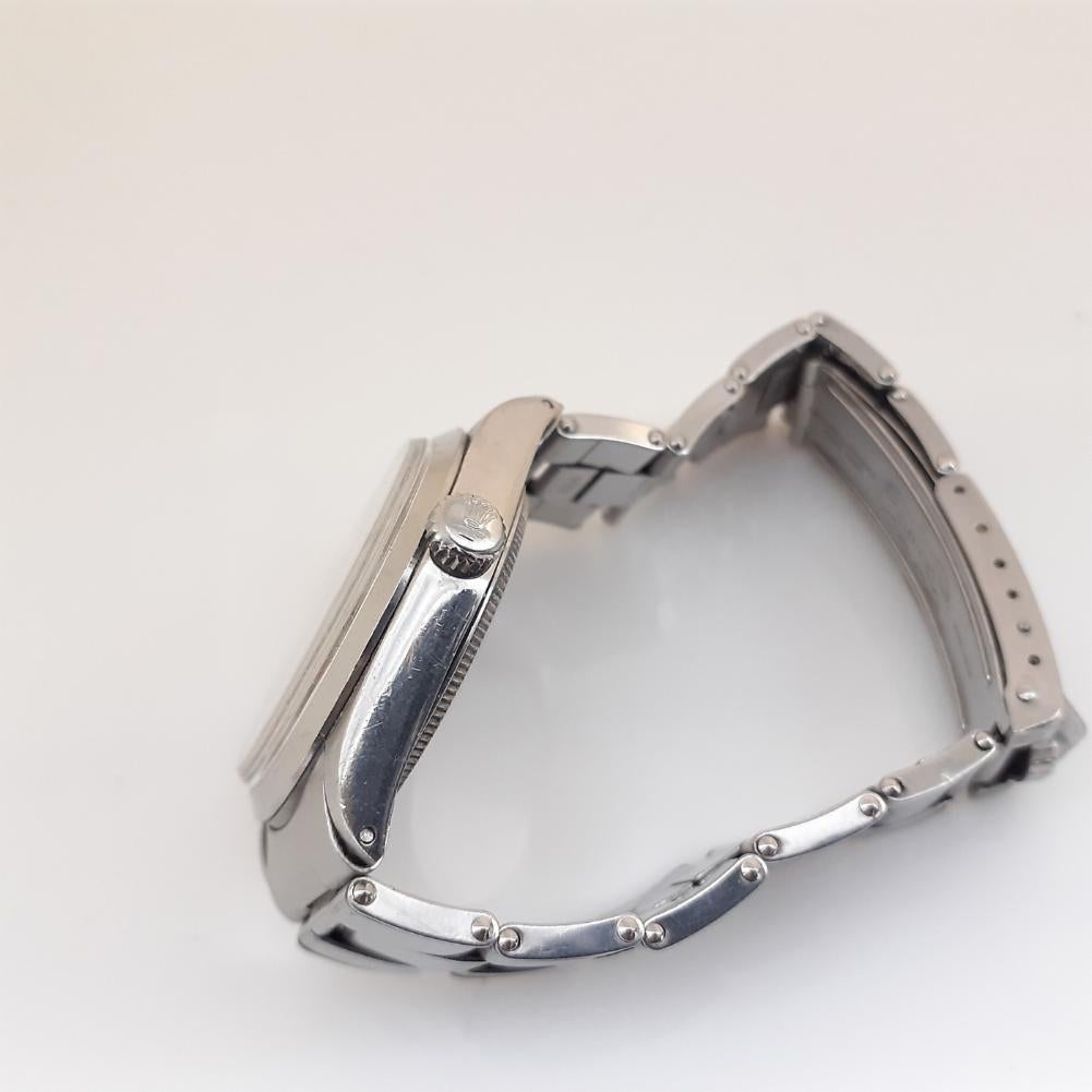 Contemporary Rolex Air-King 5500, Silver Dial, Certified and Warranty