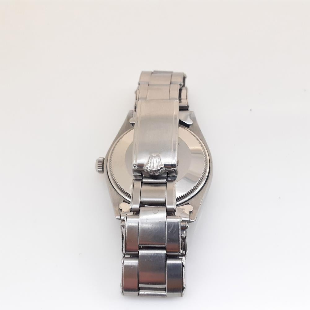 Rolex Air-King 5500, Silver Dial, Certified and Warranty In Fair Condition In Miami, FL