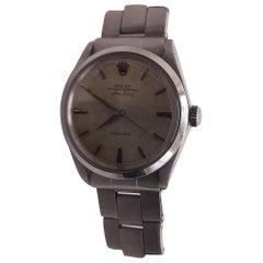 Rolex Air-King 5500, Silver Dial, Certified and Warranty