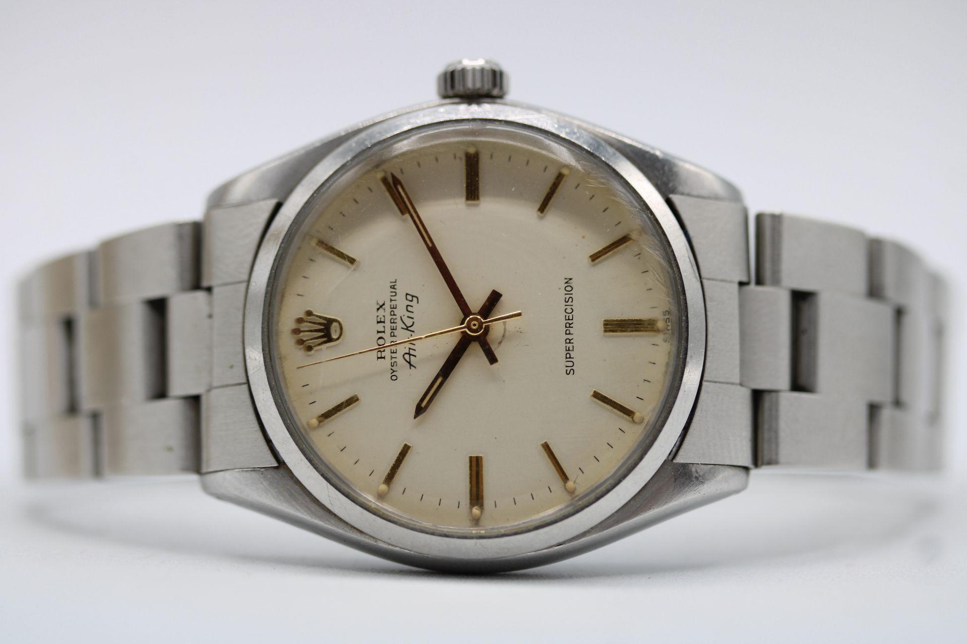 Rolex Air-King 5500 Super Precision - 1964 - RAF Provenance - Vollständiger Satz im Angebot 2