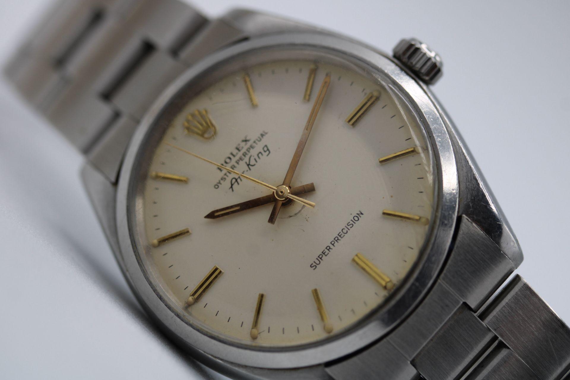 Rolex Air-King 5500 Super Precision - 1964 - RAF Provenance - Vollständiger Satz im Angebot 4