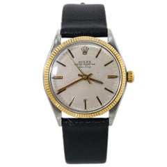 Rolex Air King 5501 Gold Automatic Mens Vintage Watch