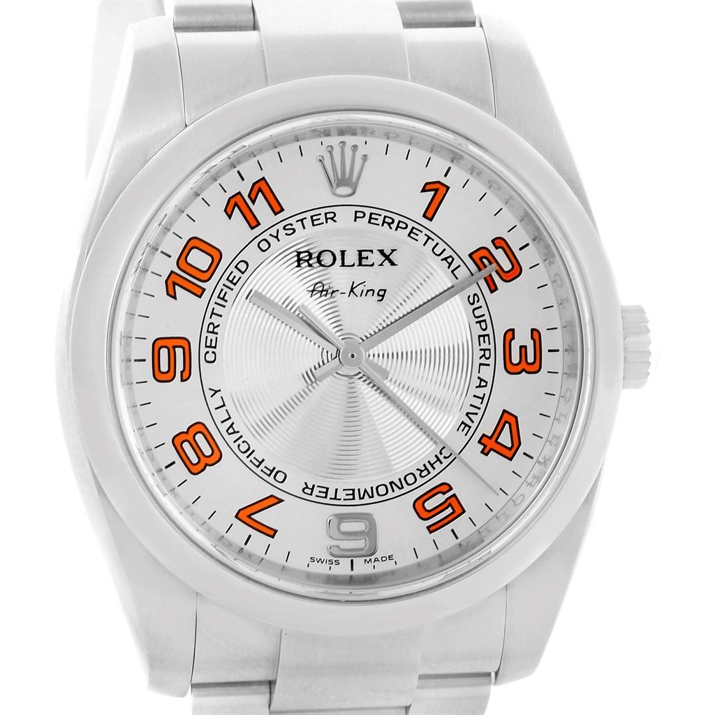 rolex air king concentric dial