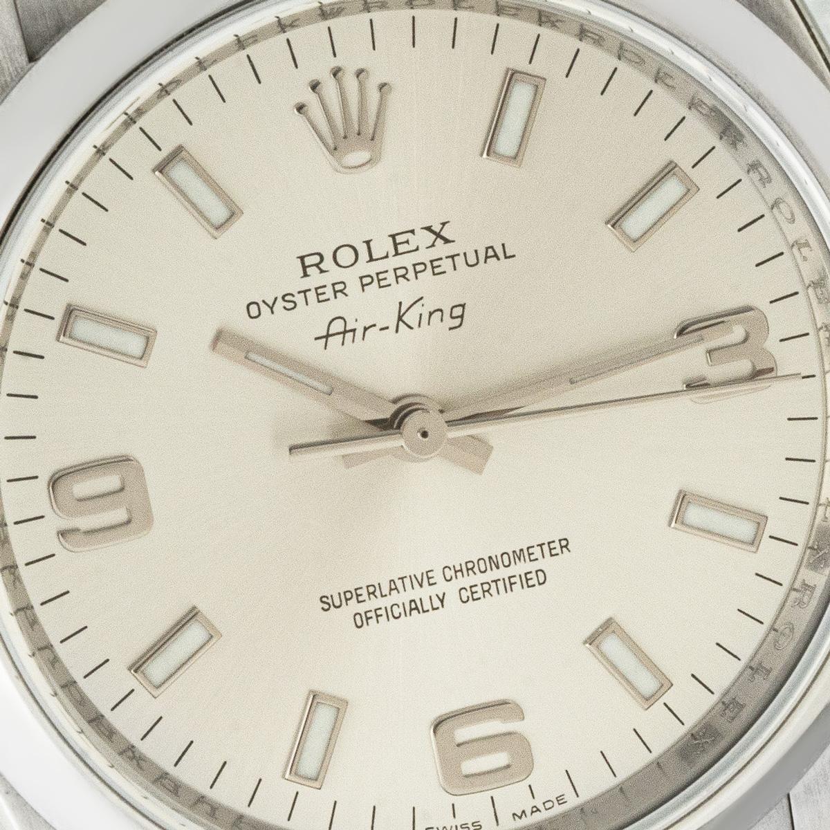 Rolex Air-King Domino's Pizza 114200 im Zustand „Hervorragend“ im Angebot in London, GB