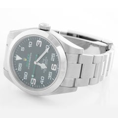Rolex Montre Air-King BKAO en acier inoxydable pour hommes 116900
