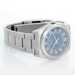 Rolex Air-King Herrenuhr aus Edelstahl 114200