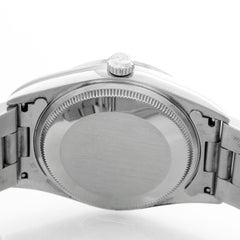 Rolex Air-King Men's Stainless Steel Watch Blue Dial 14000