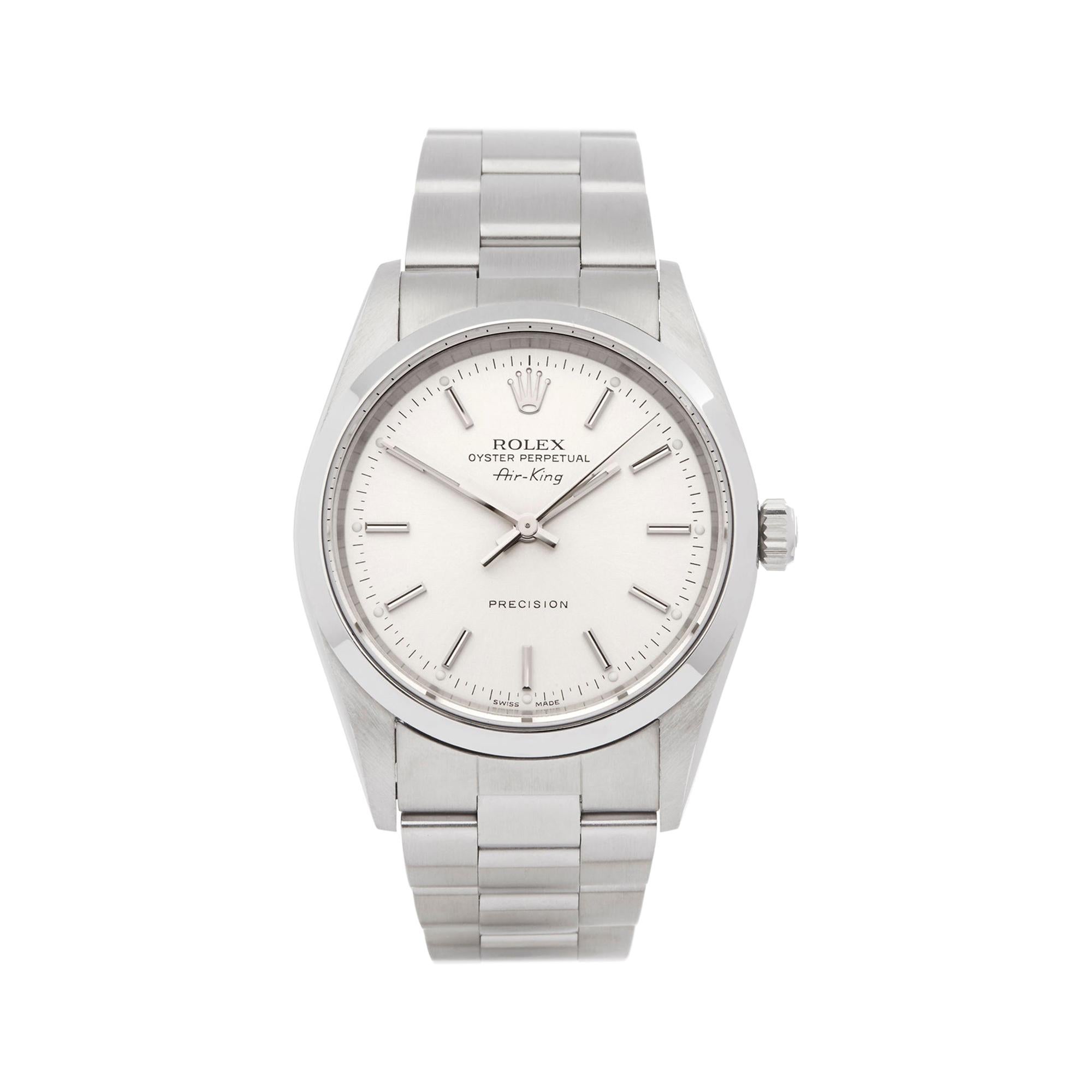 Rolex Air-King Precision Stainless Steel 14000