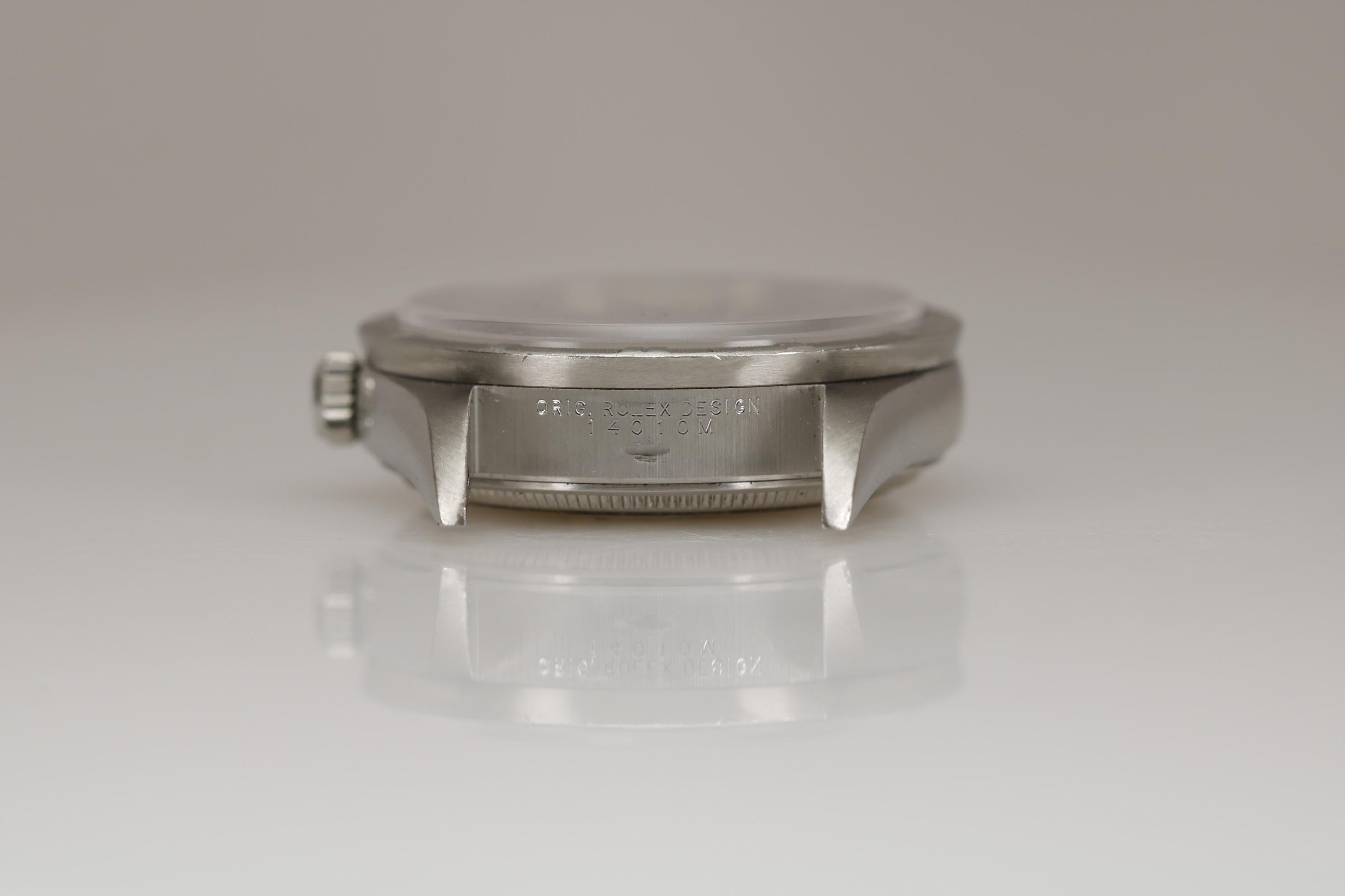 Montre-bracelet Rolex Air King Precision en acier inoxydable Réf. 14010M, vers 2006 Excellent état à Miami Beach, FL