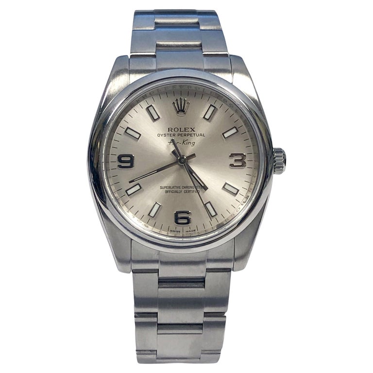 Rolex Air King Ref: 114200 Steel Automatic Wrist Watch For  display picture 1