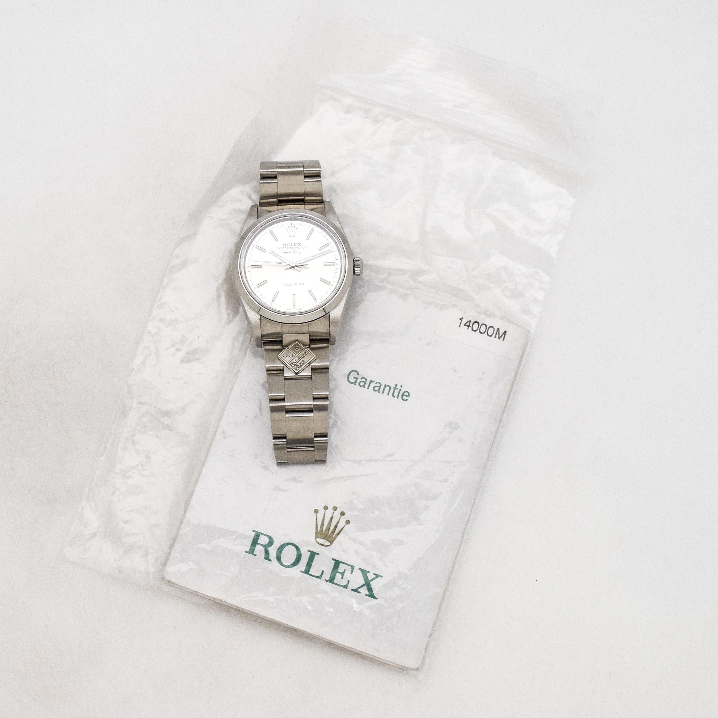 Rolex Air King Ref. 14000-M Domino's Watch Stainless Steel, 2006 2