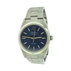 Rolex Air King Ref.14000 Oyster Perpetual Blue Dial Steel Watch, Vintage 'R-12'