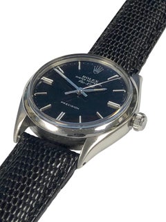 Rolex Air-King Reference 5500 Vintage Steel Automatic Wrist Watch