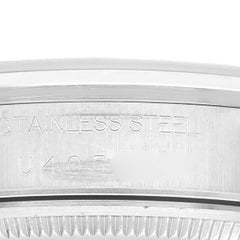Rolex Air King Salmon Dial Smooth Bezel Steel Mens Watch 14000