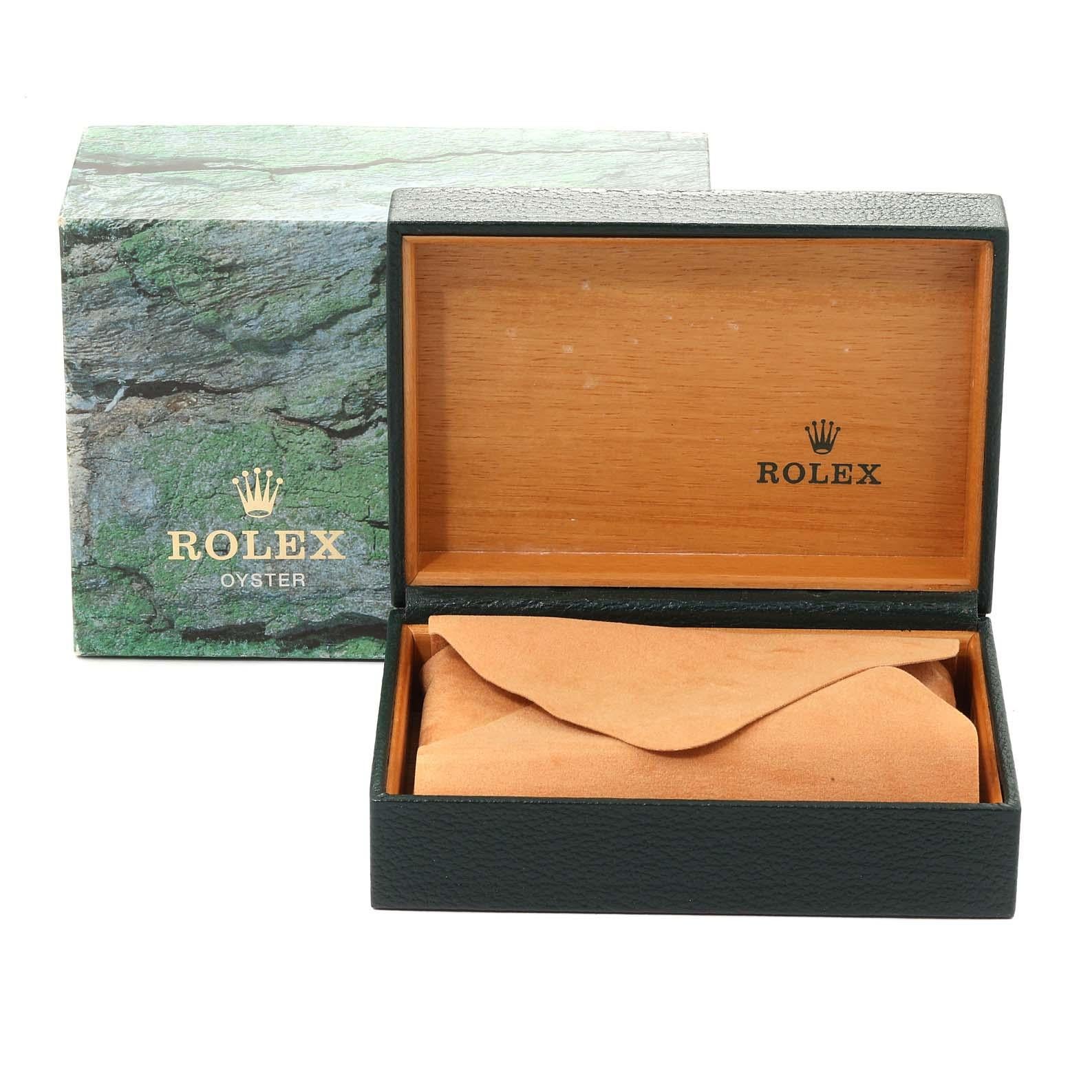 Rolex Air King Silver Dial Oyster Bracelet Steel Men's Watch 14010 For Sale 8