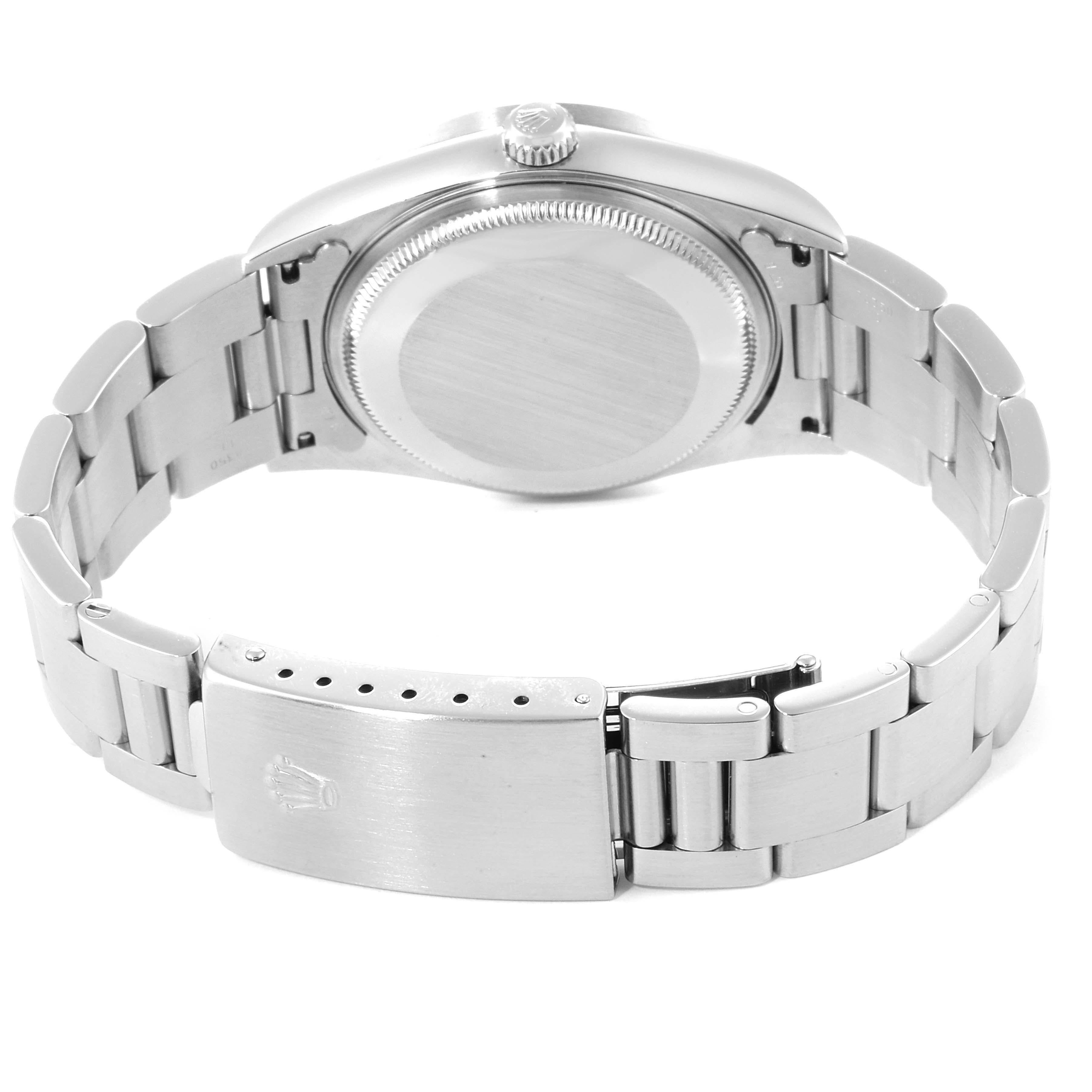 Rolex Air King Silver Dial Oyster Bracelet Steel Men's Watch 14010 For Sale 3