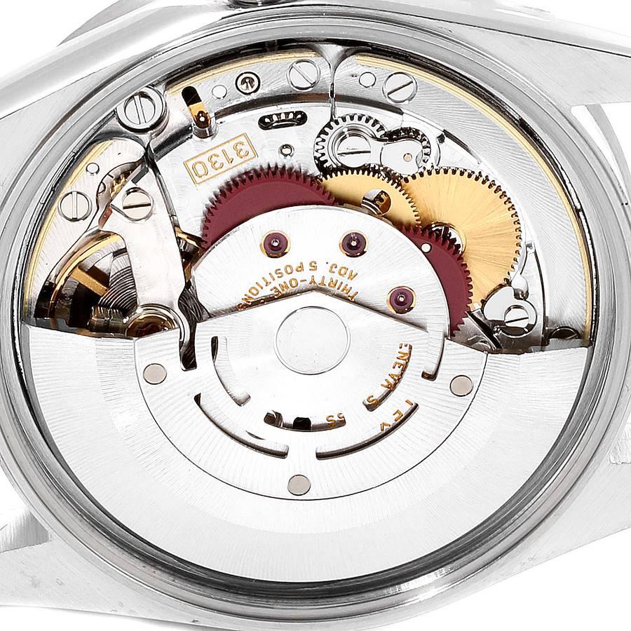 Rolex Air King Silver Dial Oyster Bracelet Steel Men's Watch 14010 5