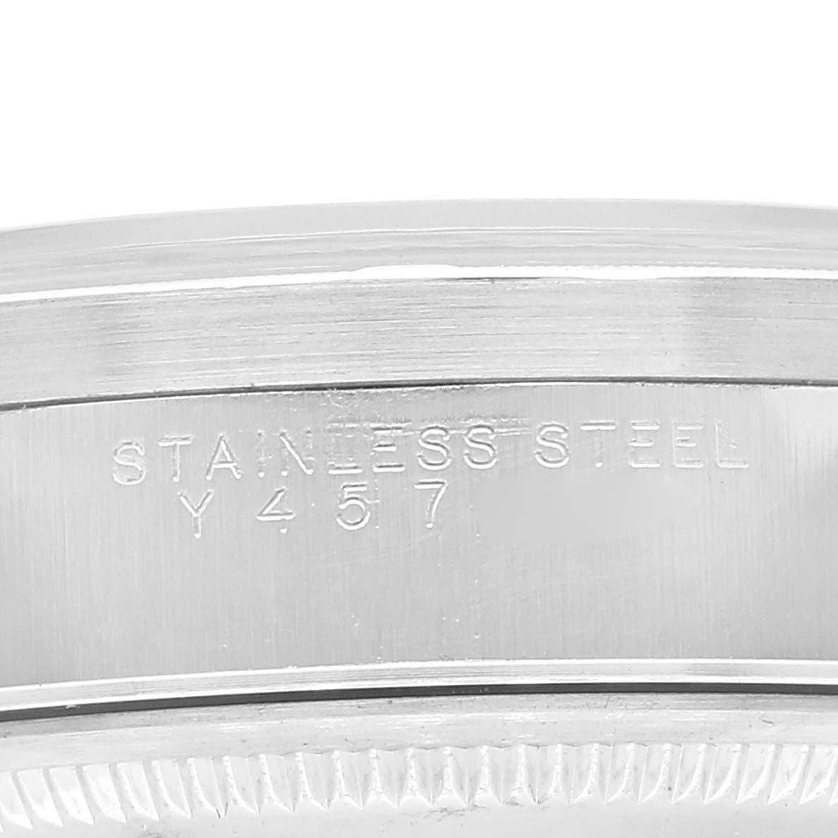 Rolex Air King Silver Dial Steel Mens Watch 14010 2