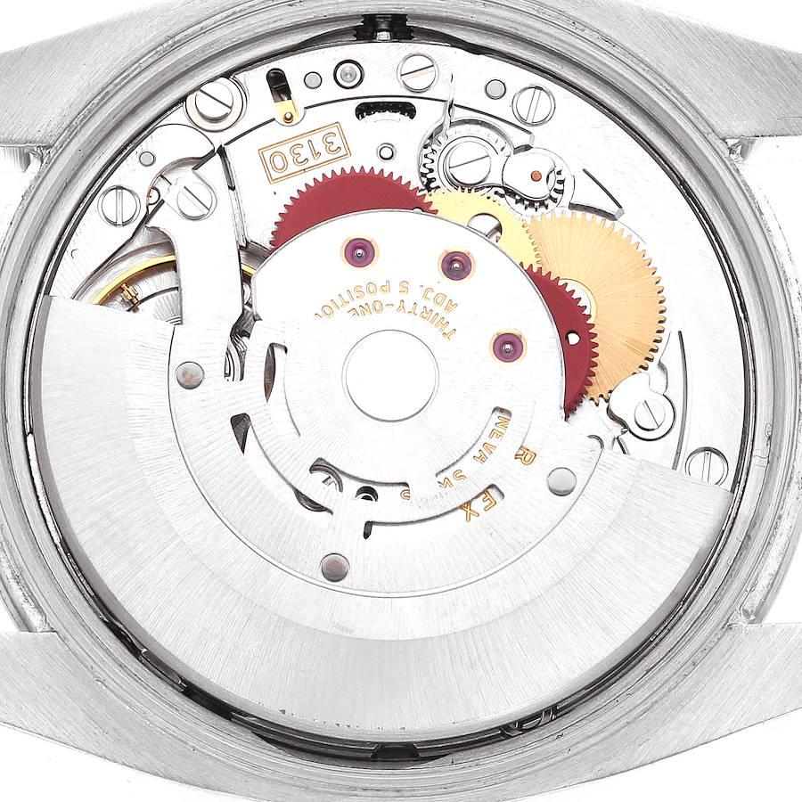 Rolex Air King Silver Dial Arabic Numeral Steel Mens Watch 114210 Box Card For Sale 2