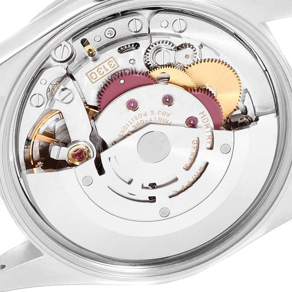 Rolex Air King Silver Dial Domed Bezel Steel Men's Watch 14000 For Sale 5
