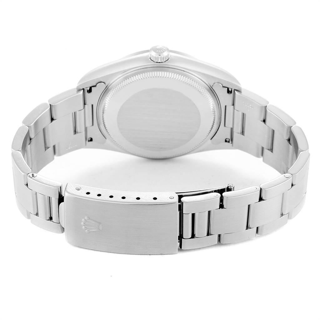 Rolex Air King Silver Dial Domed Bezel Steel Men's Watch 14000 For Sale 6