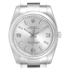 Rolex Air King Silver Dial Steel Men’s Watch 114200 Unworn