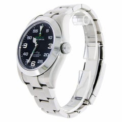 Rolex Air-King Stainless Steel Black Dial Watch 116900